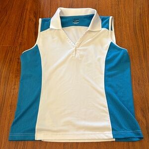 Izod Golf Tennis Shirt Vintage Size L